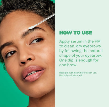 Babe Original Eyebrow Serum For Thicker Brows - Brow Serum with CastorOil, Biotin, Repairing Amino Acids